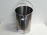 1 x kolen of pellet emmer 40 cm mat - afbeelding 1 van  3