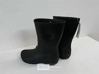 1 x laarzen pvc maat 35-36 zwart - afbeelding 2 van  3