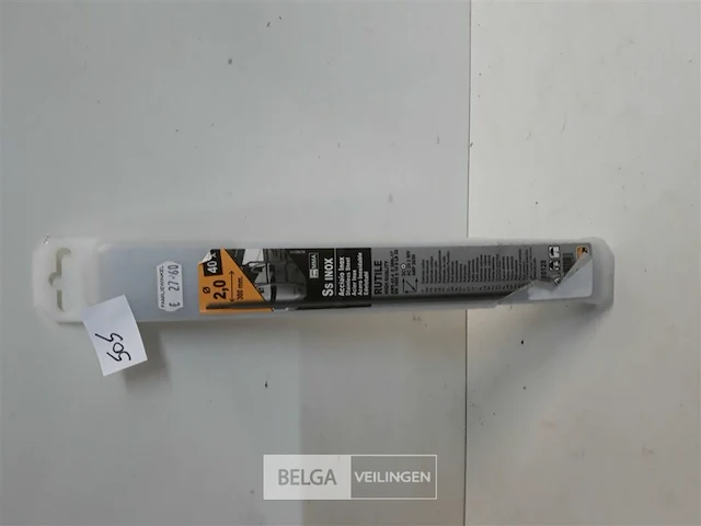 1 x laselectroden 2,0mm 40 stuks voor inox - afbeelding 1 van  3