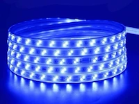 1 x led strip 25m - waterdicht (ip65) - warm wit/blauw - afbeelding 4 van  7