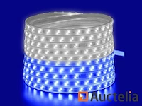 1 x led strip 25m - waterdicht (ip65) - wit/blauw - afbeelding 2 van  6