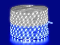 1 x led strip 25m - waterdicht (ip65) - wit/blauw - afbeelding 1 van  7