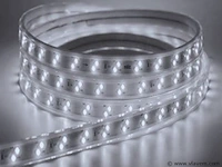 1 x led strip 25m – 10w/m – blauw & koud wit – ip65 waterdicht – smd 2835 - afbeelding 2 van  6