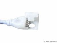 1 x led strip 25m – 10w/m – blauw & koud wit – ip65 waterdicht – smd 2835 - afbeelding 6 van  6