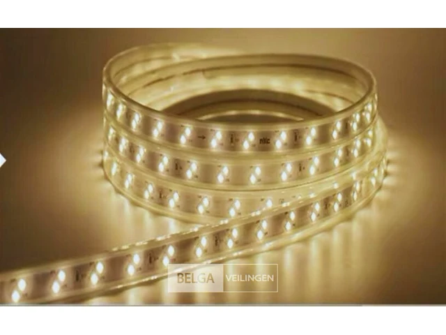 1 x led strip 25m – 10w/m – blauw & warm wit – ip65 waterdicht – smd 2835 - afbeelding 3 van  7