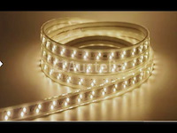 1 x led strip 25m – 10w/m – wit & warm wit – ip65 waterdicht – smd 2835 - afbeelding 4 van  6