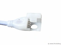 1 x led strip 25m – 10w/m – wit & warm wit – ip65 waterdicht – smd 2835 - afbeelding 6 van  6