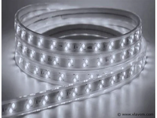 1 x led strip 25m – 10w/m – wit & warm wit – ip65 waterdicht – smd 2835 - afbeelding 2 van  6