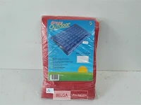 1 x luchtmatras dubbel 100% rubber-katoen - afbeelding 1 van  3