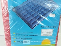 1 x luchtmatras dubbel 100% rubber-katoen - afbeelding 3 van  3