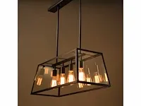1 x luster staal en glas - afbeelding 2 van  3