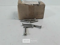 1 x metaalvijzen inox a2 kruiskop m5x30 200 stuks - afbeelding 3 van  3
