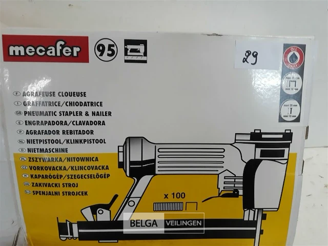 1 x niet-nagelpistool voor compressor - afbeelding 4 van  4