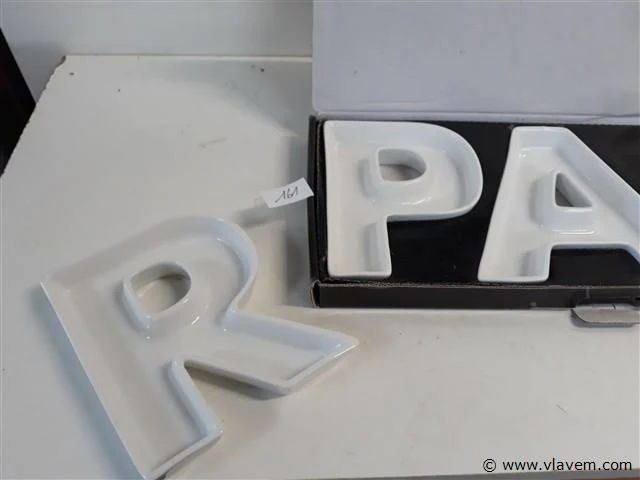 1 x nootjesschaal porselein party - afbeelding 2 van  2