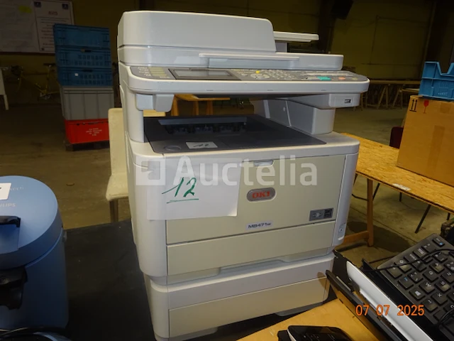1 x oki mb471x kleurenprinter - afbeelding 3 van  3