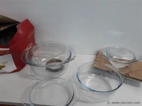 1 x ovenschotel rond 3 stuks arcuisine - afbeelding 2 van  2