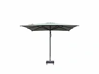 1 x parasol 3m alu - crème - granieten voet 60kg - afbeelding 12 van  19