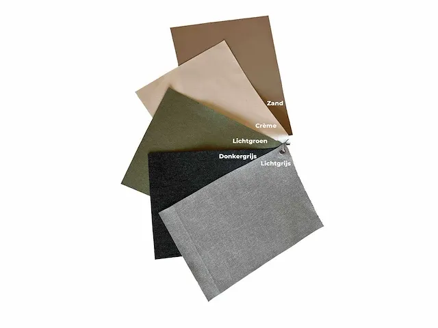 1 x parasol 4m alu - crème - granieten voet 90kg - afbeelding 11 van  16
