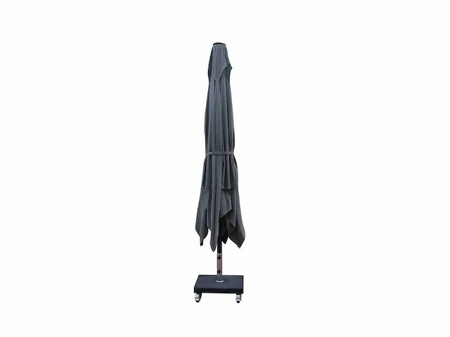 1 x parasol 4m alu - crème - granieten voet 90kg - afbeelding 12 van  16