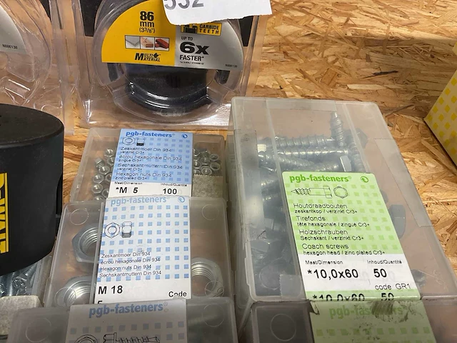 1 x partij bevestigingsmaterialen - afbeelding 7 van  8