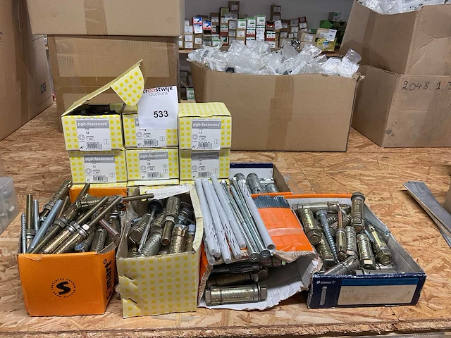 1 x partij bevestigingsmaterialen - afbeelding 1 van  8