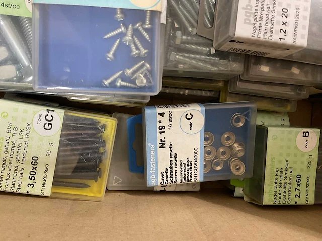1 x partij bevestigingsmaterialen - afbeelding 7 van  8