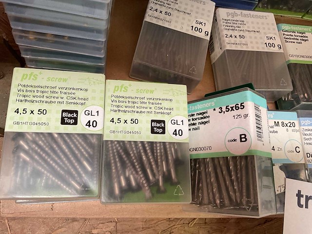 1 x partij bevestigingsmaterialen - afbeelding 2 van  8