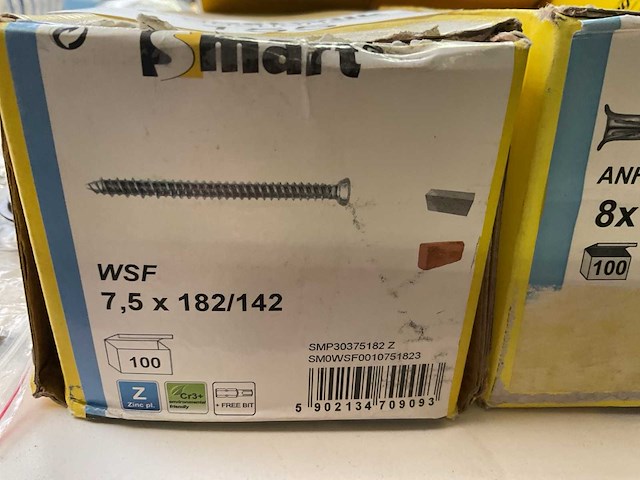 1 x partij bevestigingsmaterialen - afbeelding 3 van  9