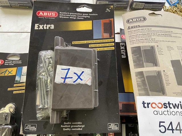 1 x partij bijzetsloten; raambeveiligers; veiligheidsrozetten - afbeelding 4 van  9