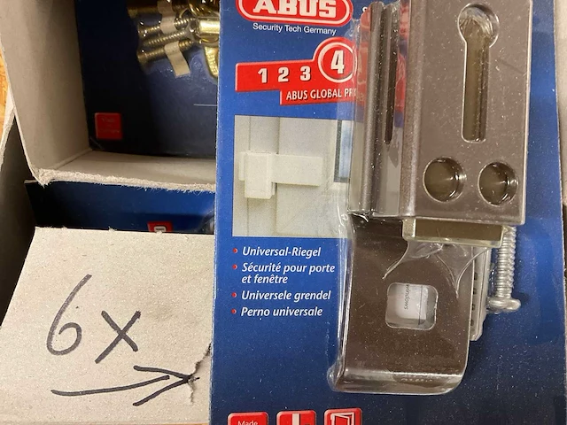 1 x partij deurkettingen; deur bijzetslot; - afbeelding 4 van  10