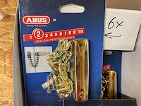 1 x partij deurkettingen; deur bijzetslot; - afbeelding 5 van  10