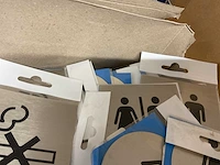 1 x partij deurplaatjes; schuifdeurkom; deurgrepen - afbeelding 6 van  11