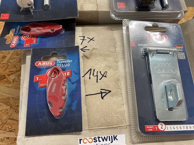 1 x partij deursluitingen; rolluikbeveiliging - afbeelding 6 van  10