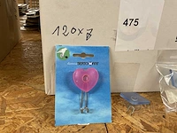 1 x partij haakjes met zuignap - afbeelding 2 van  5