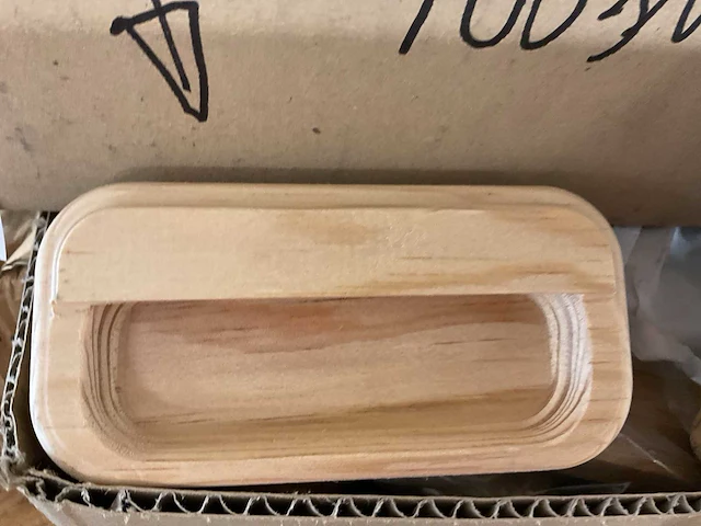 1 x partij houten kastgrepen - afbeelding 3 van  6