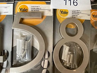 1 x partij huisnummers; kapstokken - afbeelding 9 van  10