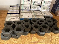 1 x partij inox spaanplaatschroeven; moeren - afbeelding 2 van  6