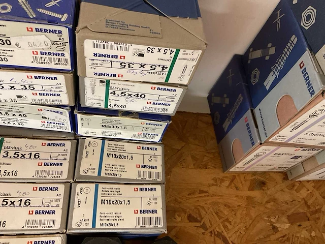 1 x partij inox spaanplaatschroeven; moeren - afbeelding 6 van  6
