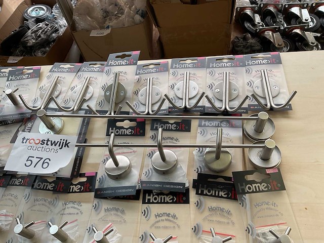 1 x partij kapstokken; wandhaken - afbeelding 7 van  8