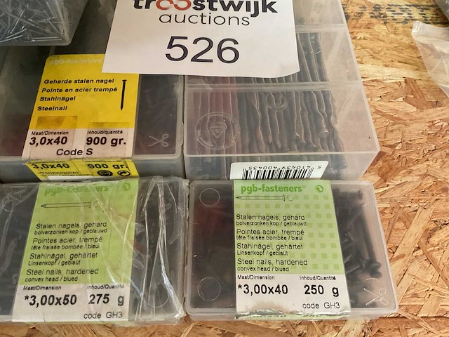 1 x partij nagels; bandijzer - afbeelding 4 van  9