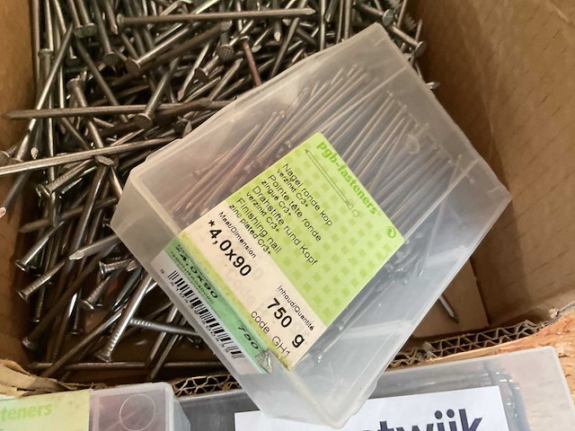 1 x partij nagels; bandijzer - afbeelding 7 van  9