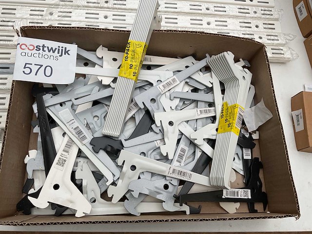 1 x partij plankdragers met geleiders - afbeelding 8 van  9