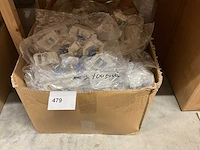 1 x partij porseleinen deurknopjes - afbeelding 1 van  5