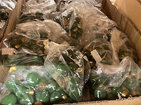 1 x partij porseleinen groene deurknopjes - afbeelding 5 van  6