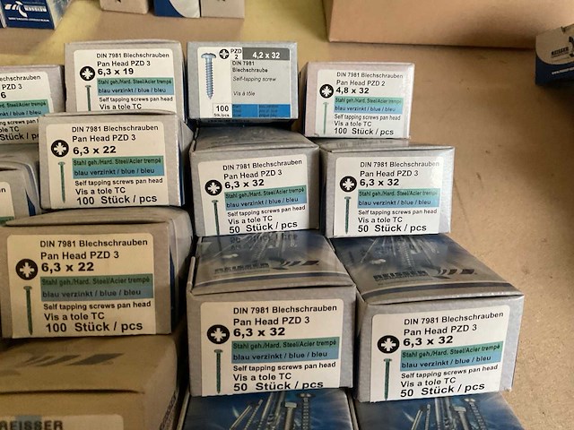 1 x partij schroeven - afbeelding 4 van  7