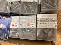 1 x partij spaanplaatschroeven; houtschroeven tx met epdm - afbeelding 5 van  7
