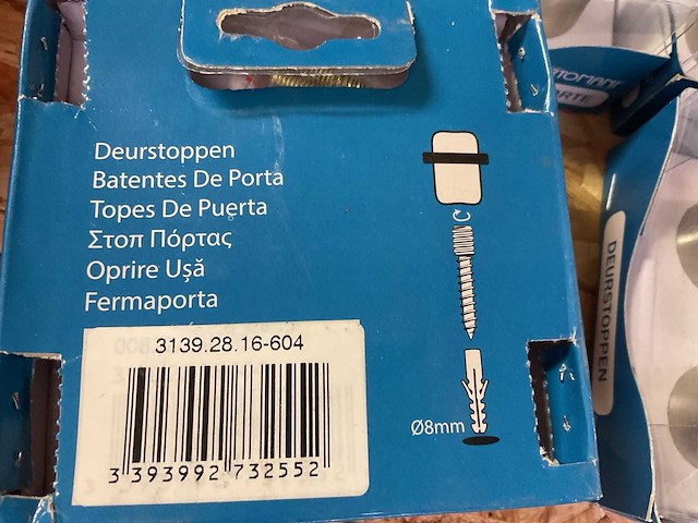 1 x partij stoeldoppen; viltglijders; deurstoppen - afbeelding 5 van  9