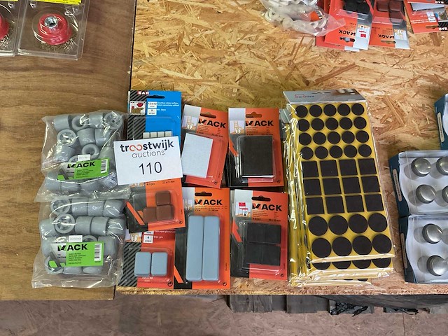 1 x partij stoeldoppen; viltglijders - afbeelding 1 van  11