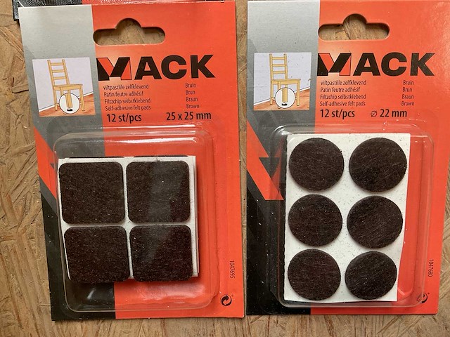 1 x partij stoeldoppen; viltglijders - afbeelding 14 van  17