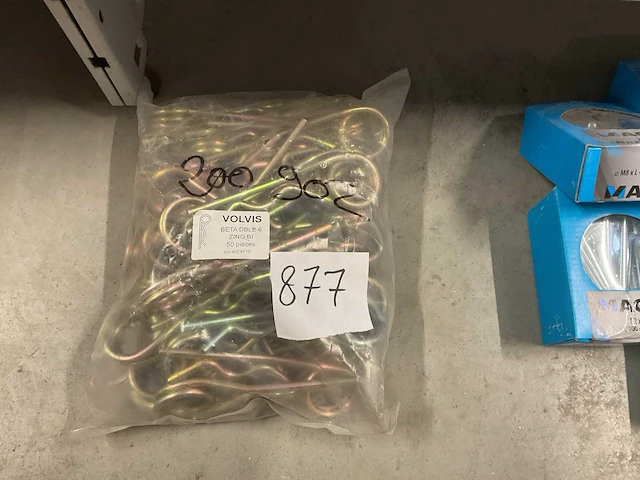 1 x partij veerklemmen - afbeelding 1 van  3